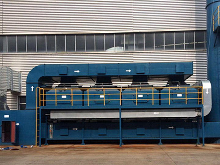 活性炭吸附-脫附+催化燃燒處理工藝